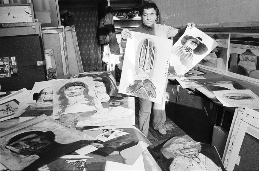 Hans Graeder | In seinem Atelier